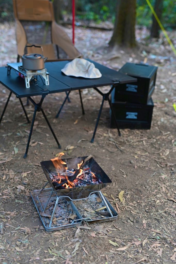 AkasoomOutdoor's tweet photo. ⛰️森でのキャップ🏕
🔥🔥焚き火可能のタープは欠かせない道具

#AKASSOOM 
#キャンプ 
#キャンプ道具 
#キャンプ好きな人と繋がりたい https://t.co/P5TKeNeXeo
