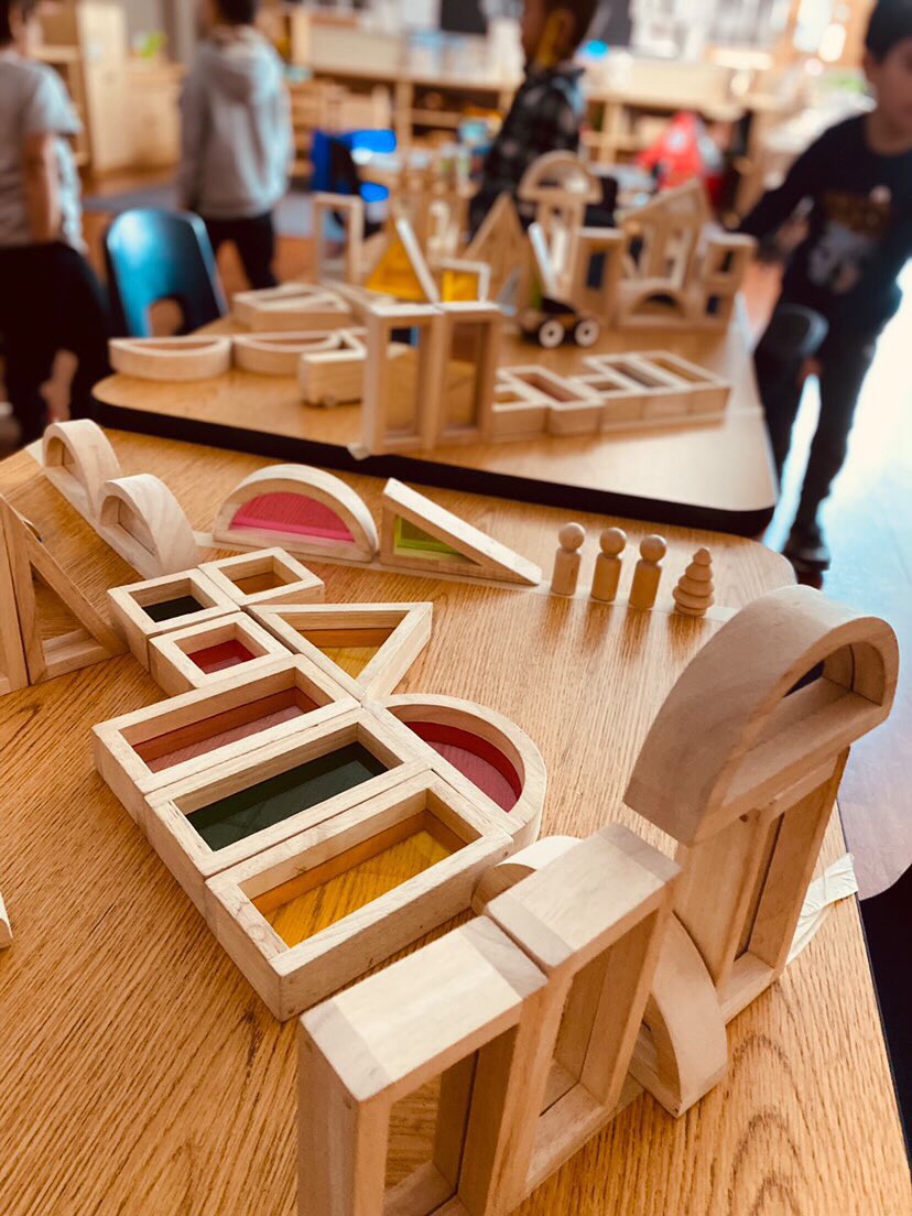 InspirationsinK's tweet photo. They never get bored with these blocks!!  We introduced flat building today…looking at materials from a different perspective! https://t.co/XbRCqtxgvm