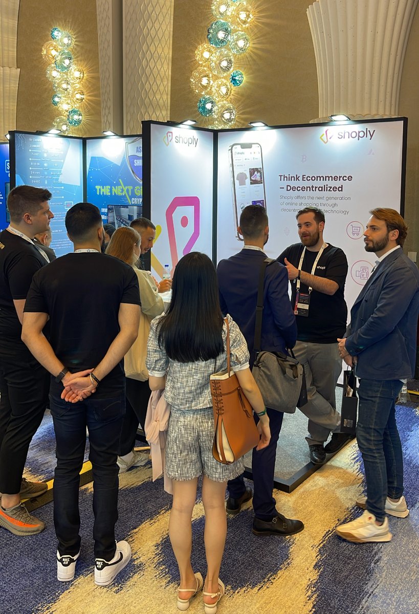 First day at <a href="/BlLife_Forum/">Blockchain Life 2026</a> was a mega success 🔥 

It's been a pleasure to connect with hundreds of peers who value decentralized e-commerce just as much as <a href="/shoply_io/">Shoply</a>.