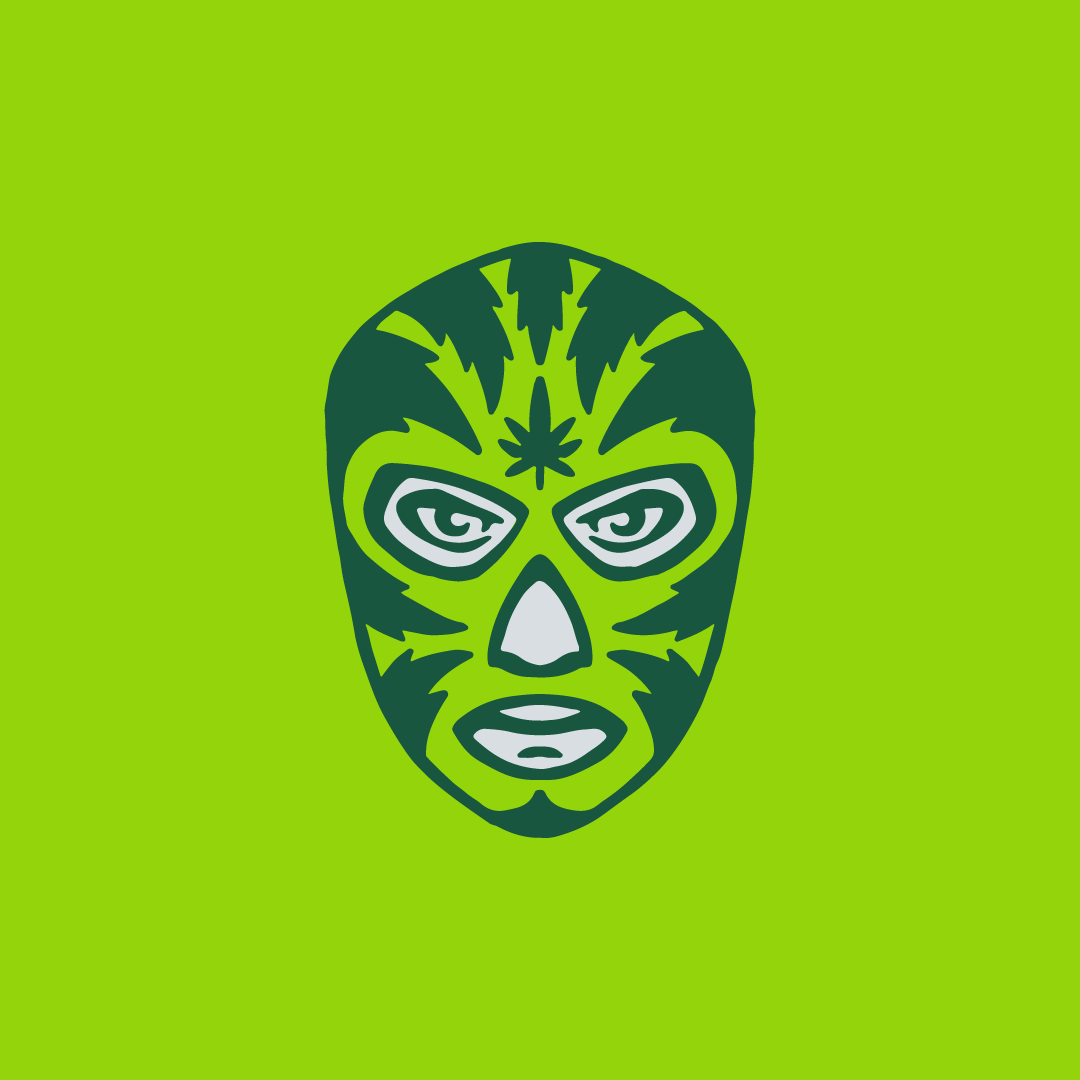 weirdfacebrand's tweet photo. I did some marihuana luchadores as part of a packaging branding for a cannabis infused beverage ☘️

When the project is released I will be giving more details ;)

-

#lucha #cannabis #packaging #design #graphicdesign #illustration #branding  #brandidentity #vector #logo #420 https://t.co/rY8A9wWOmB