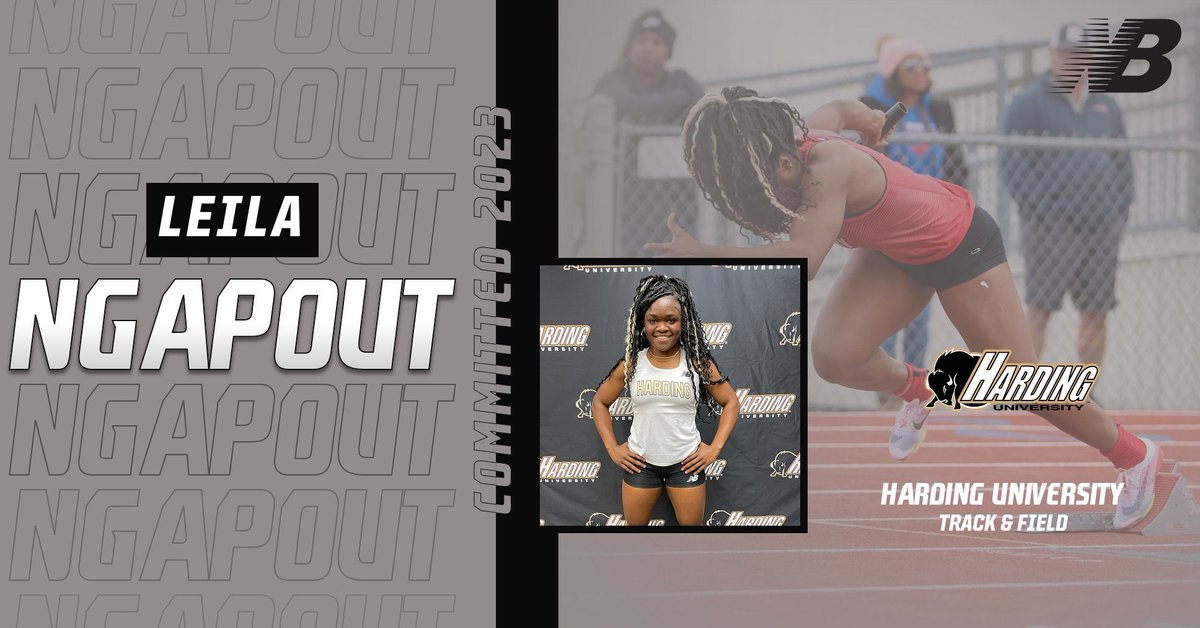 Congrats to Leila Ngapout for signing with Harding University Track &amp; Field! Big things ahead and the future is bright! 🌟