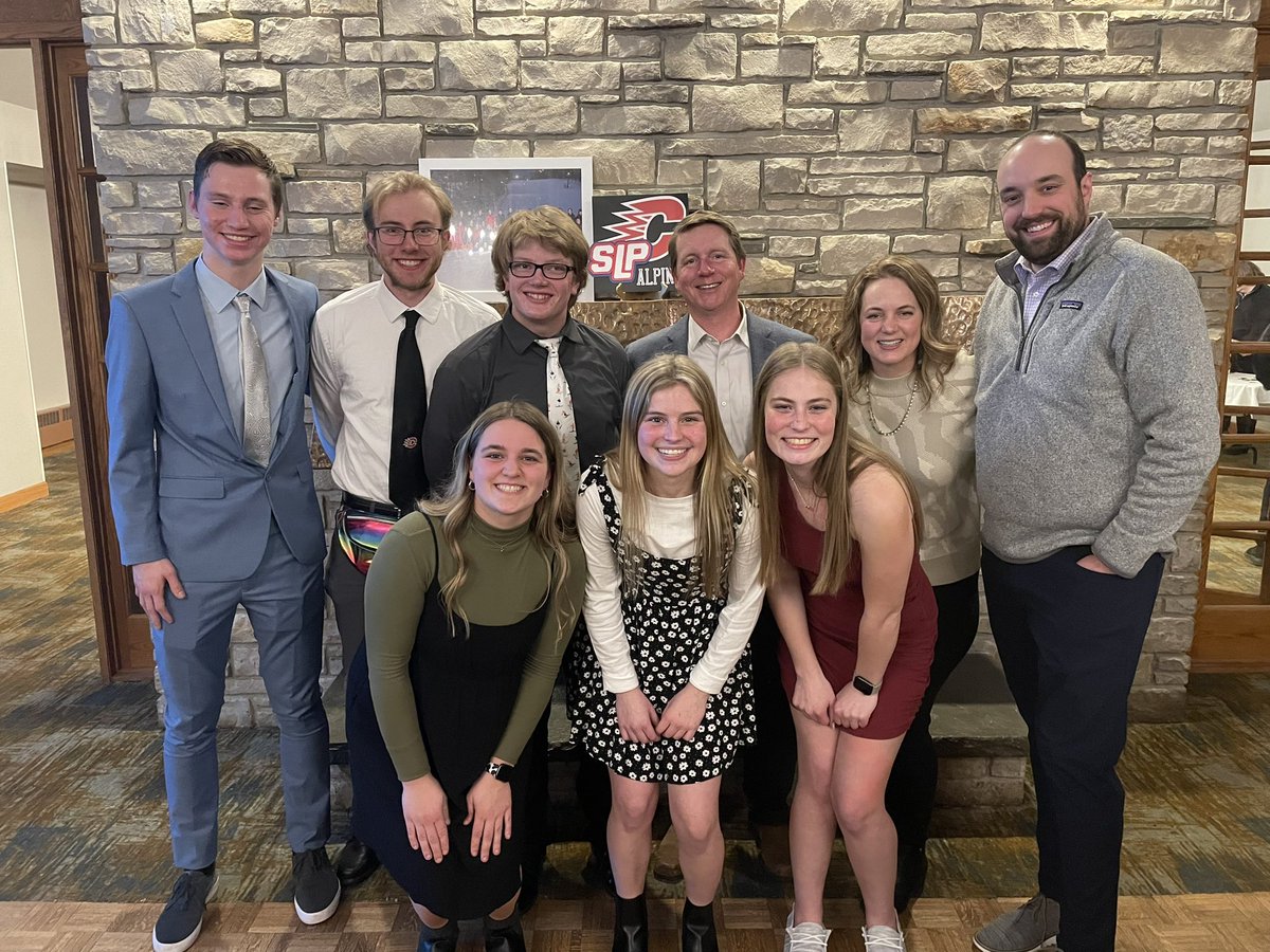 centennialalpi1's tweet photo. A great Alpine banquet tonight.  Thank you coaches, parents and athletes for a great season.  #fastisfun   #alpinearmy https://t.co/w5SRYcB5LH