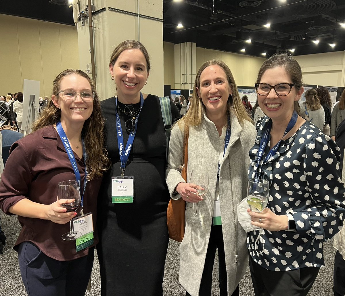 A rare sighting of current and former @LUMCObGyn administrative chief residents at #2023CAAM! <a href="/AbbyOttoMD/">Abigail Otto, MD, IBCLC</a> <a href="/GonzalezGyn/">Annie Gonzalez, MD || OB/GYN</a> <a href="/KellyLRyanMD/">Kelly Ryan, MD</a>