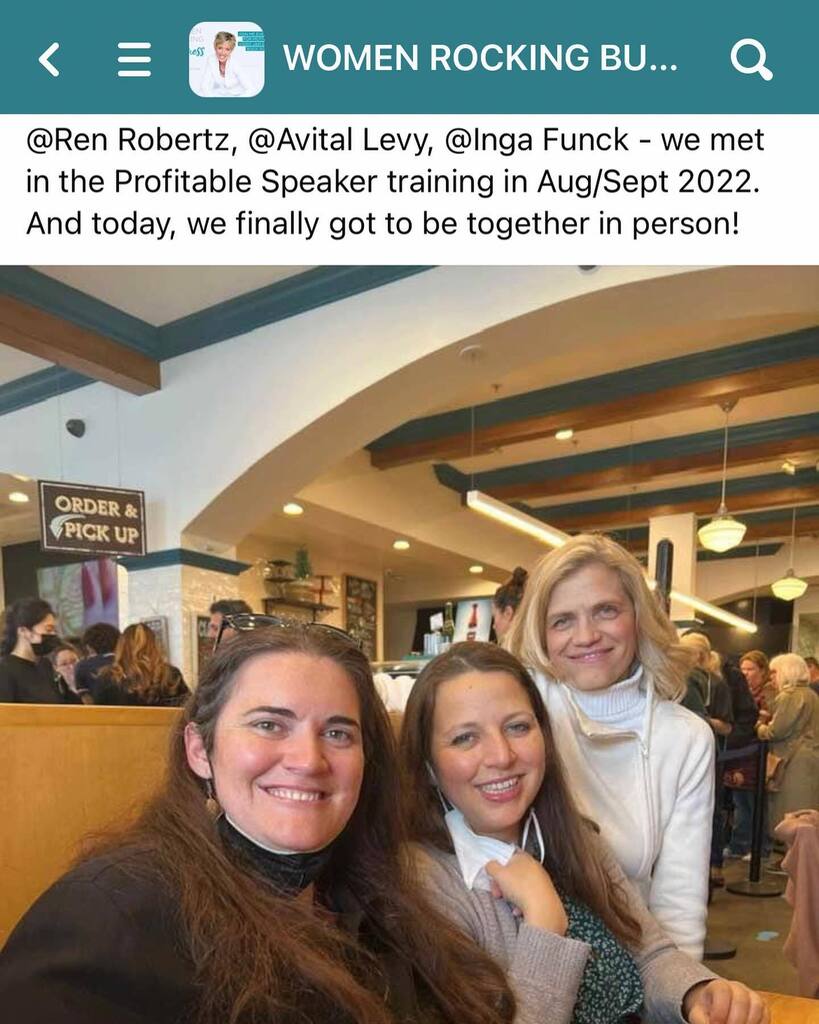 yourffj's tweet image. Amazing time meeting some sisters from the Women Rocking Business group! This is such a special group of entrepreneurial ladies! Want to join hundreds of us at the next business retreat online? Link in comments! instagr.am/p/CpMIbbSLRGR/