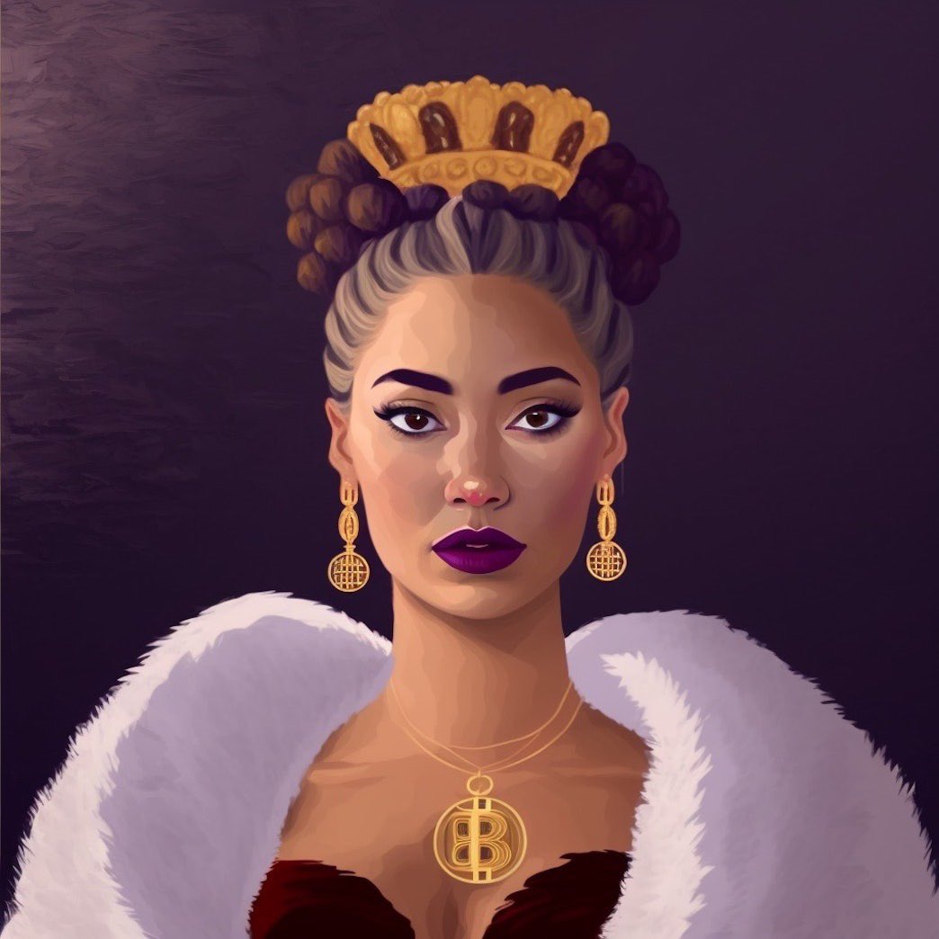 We started minting vision boards NFTs with <a href="/MetaHers/">MetaHers</a> in ETH now we’re inscribing  <a href="/CoinQueens/">CoinQueens Ordinals | Self Fulfilling Utility</a> in BTC 🎊

How cool that we are the first female Ordinals project 👑🐝

We have recreated all our PFPs with AI and will put them on auction or not 🤷🏻‍♀️ Each one of us will decide but