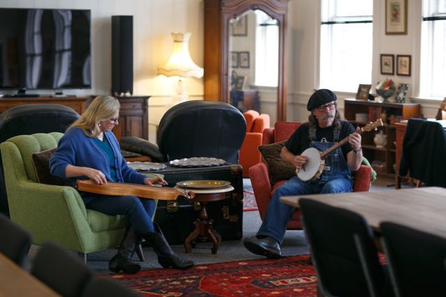 TableHill's tweet photo. JJF 2023 in Clarksdale, Mississippi, will be April 15th. Buy wristbands now @ https://t.co/6EpElWRjbs Adrian Kosky and Carla Maxwell will be opening their home theatre as an official nighttime venue. Sofie Reed, Gary &amp; Carol Vincent, and Adrian &amp; Carla will be performing  7-11pm https://t.co/yw9AHP5wyl