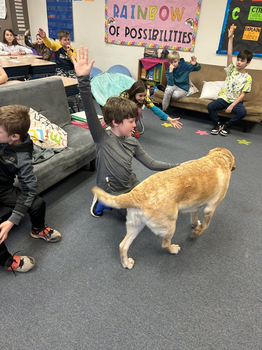 My favorite day…<a href="/PAStatePolice/">PA State Police</a> visited my #thirdgrade classroom with their canines!l #lovejw <a href="/JoeWalkerES/">Joe Walker ES</a> #communityconnections #thankyou