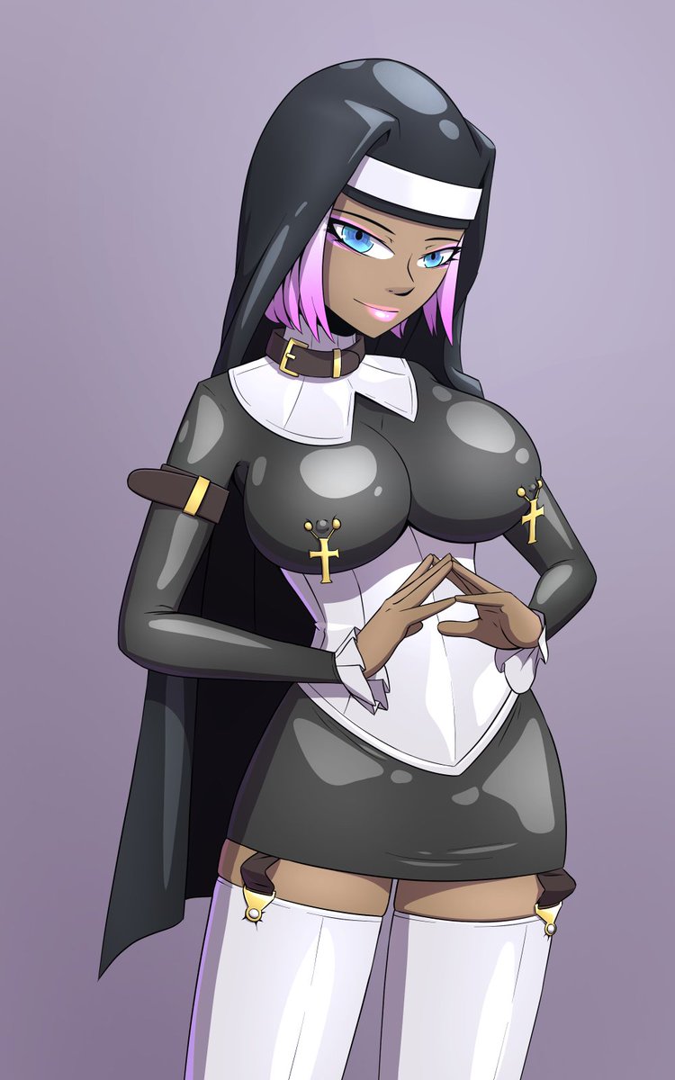 She comes in peace and wants to show you the right way to spiritual enlightenment.
シスター