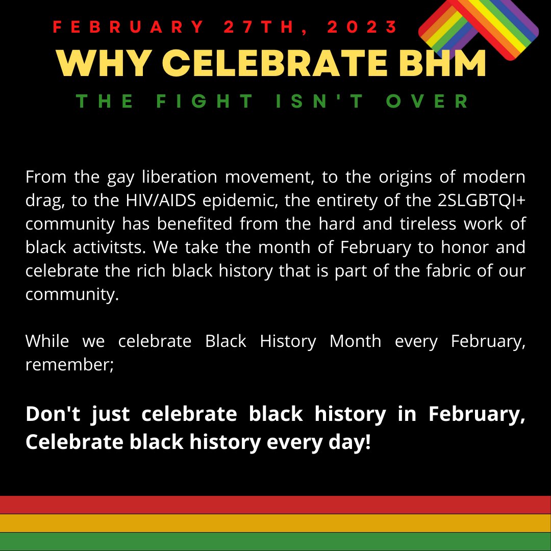 Black History Month 2023:
Where do we go from here.

#blackhistorymonth #blackhistory #bhm #lgbtq #lgbtq🌈 #lgbtqia