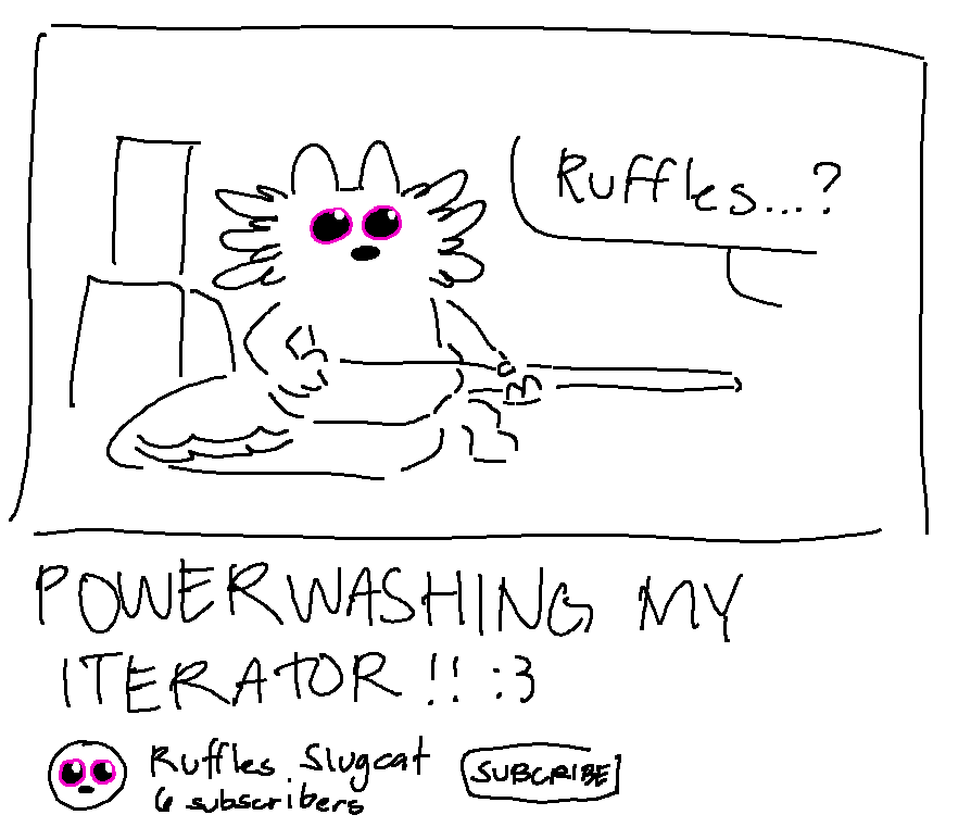 something feels so right about doodling rain world stuff in ms paint 