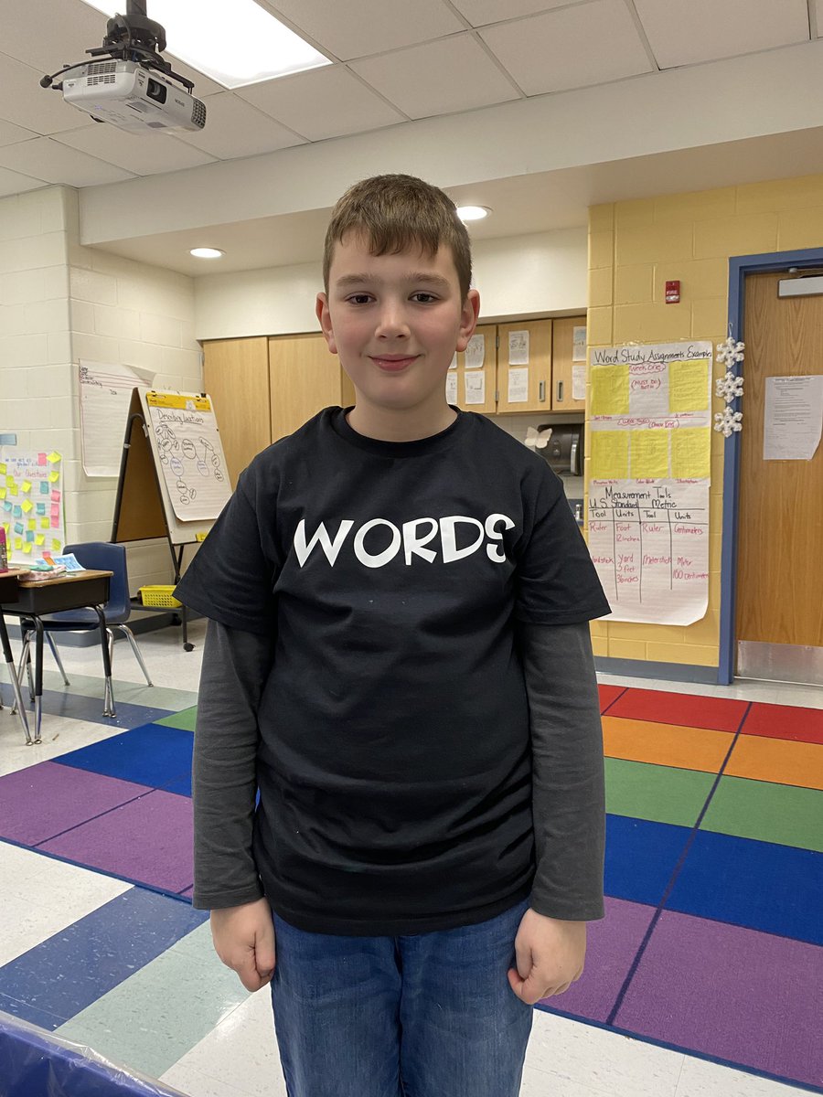 Happy Read Across America Week! Today was “Words on my shirt day”. Swipe to the end to see one of my students who took it very literally 😂