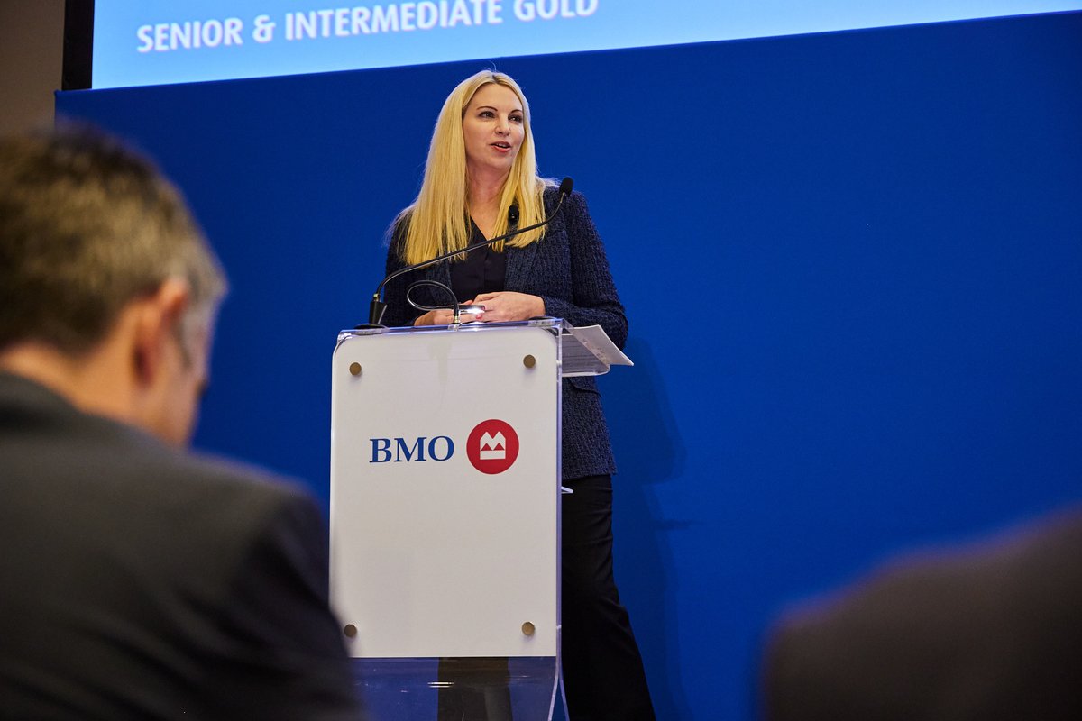 BMOmetalsmining's tweet photo. Newcrest Mining Interim CEO Sherry Duhe highlighted the material and growing exposure NCM has to copper in addition to gold. The overarching theme: NCM’s current and future offerings in the copper space. $NCM #BMOMetalsMining #BMOConference https://t.co/z97fdX7Wyp