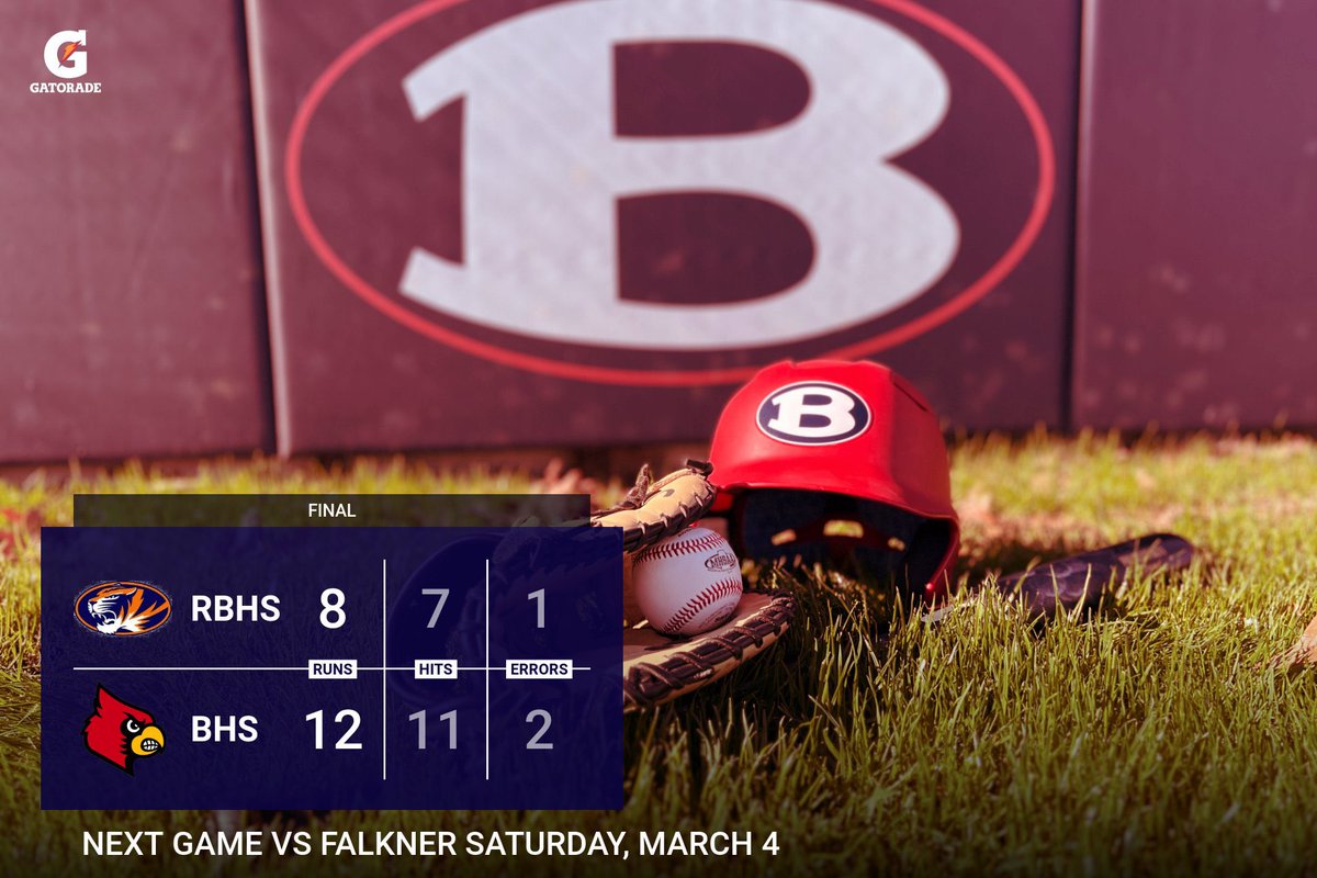 BelmontAthF's tweet photo. Belmont Baseball ⚾️ gets the bats hot in cross state win! https://t.co/cMFfTIyqgu