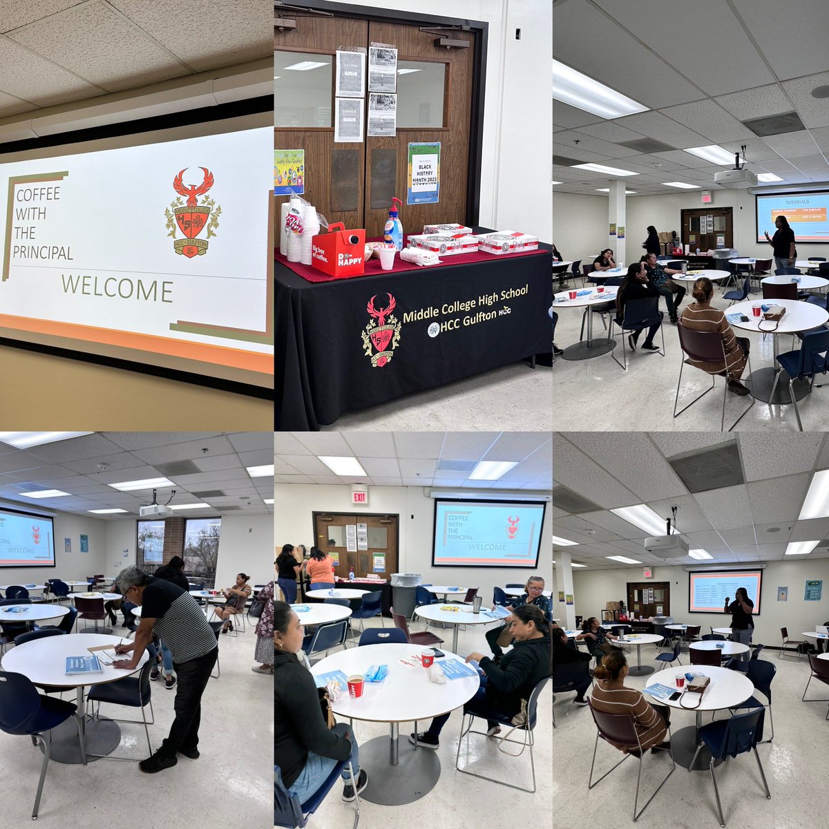 Thank you parents for joining us. Learning about @SELHISD. Sharing resources to help parents understand state testing and how to support students at home. Special thanks to Ms.Garcia with the Major Office provided information about our community. #coffeewiththeprinciapl