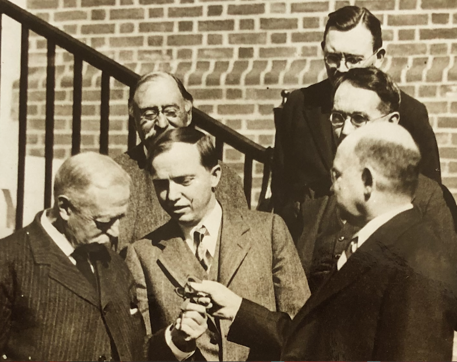 HarlowShapley's tweet photo. #HarlowShapley built Building D in the Depression to secure the future of the #harvardplatestacks. In 1931-32 he raised funds and built new quarters for #harvardcollegeobservatory's "most valuable asset" of "astrophotographic plates. @_GlassStars_ https://t.co/cmgg4svpys