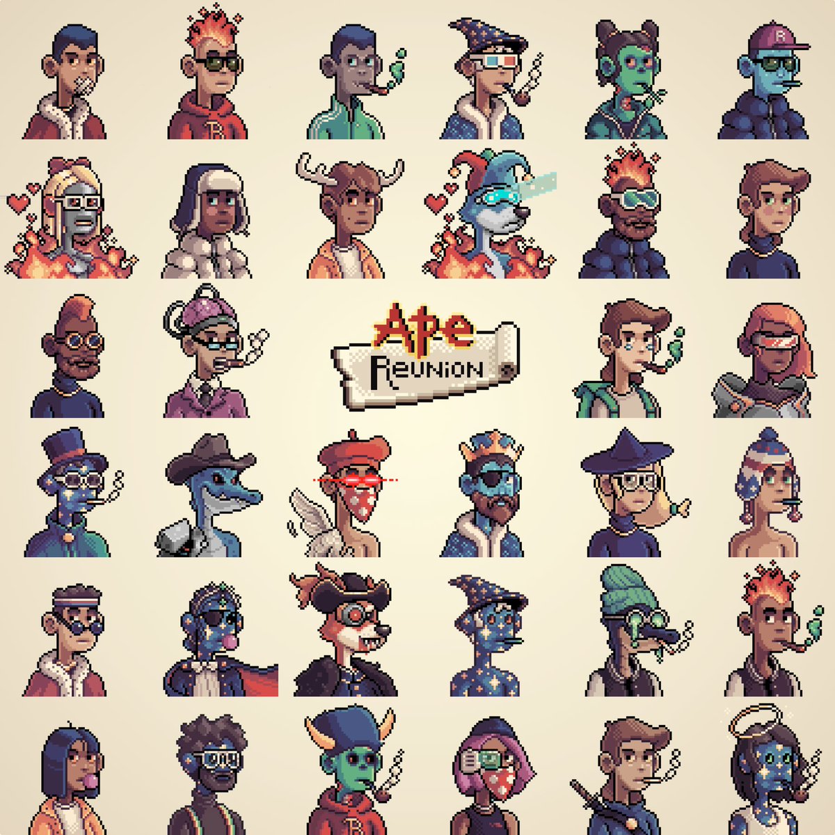 Don't join our  discord.gg/apereunion or engage with this tweet 👀

🏆🏆