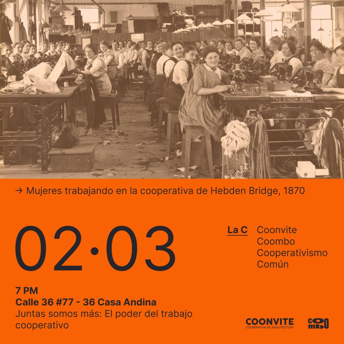 coonvite's tweet photo. Este jueves 02 de marzo les invitamos a un encuentro muy especial con nuestras compañeras de #coombo para que conversemos en torno al balance entre la vida personal y laboral, y de nuestra experiencia como asociadas en cooperativas que son mayoritariamente de mujeres.
Nos vemos! https://t.co/cuT6qYzdxM