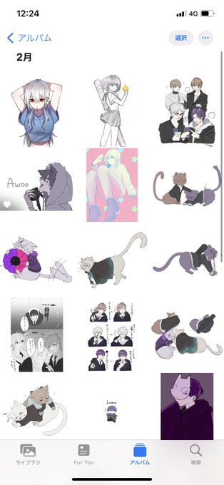 2月描いた絵
※何でもアリ 
