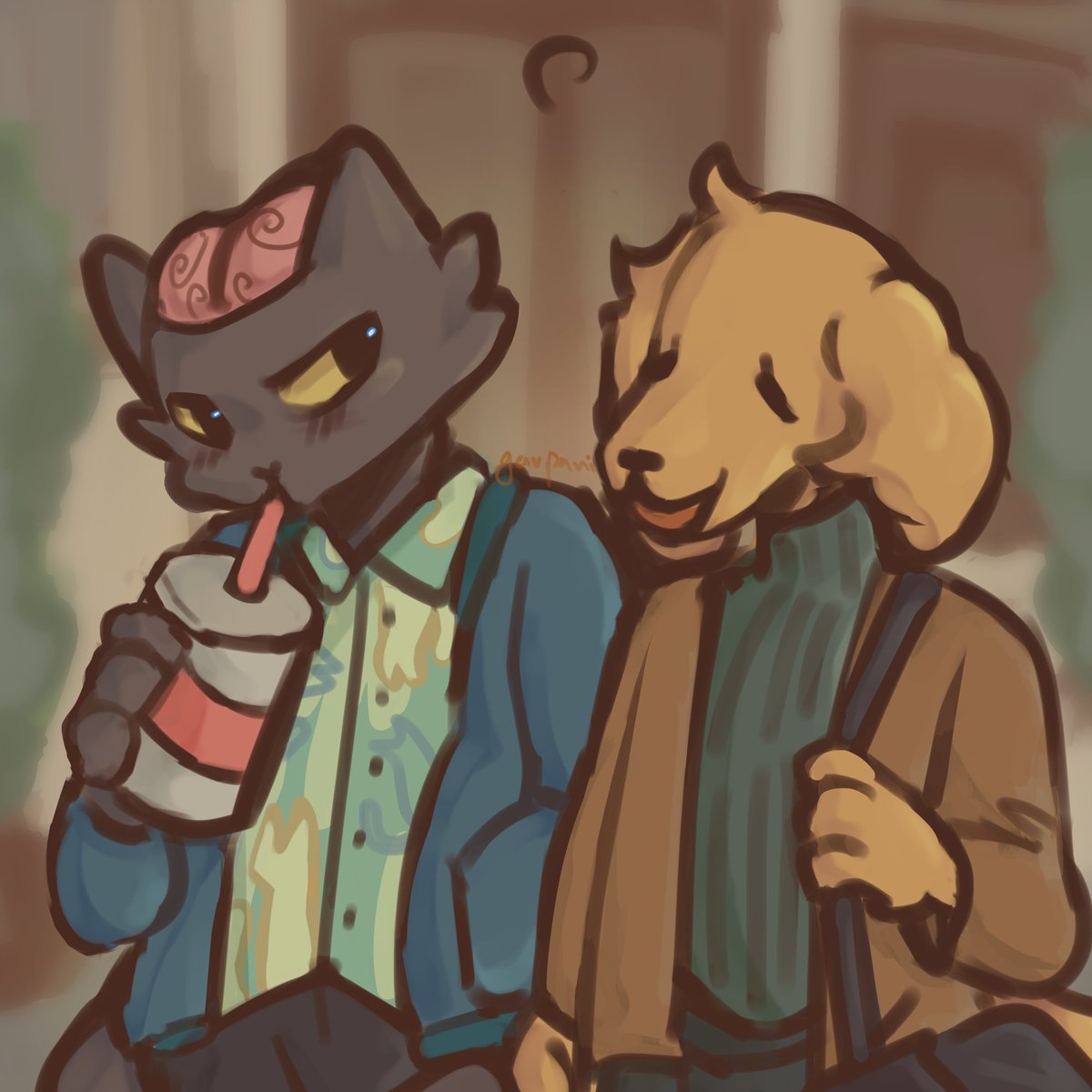 garpani_a's tweet photo. #OC #draw 
Un paseito https://t.co/y2FBOjNHAy