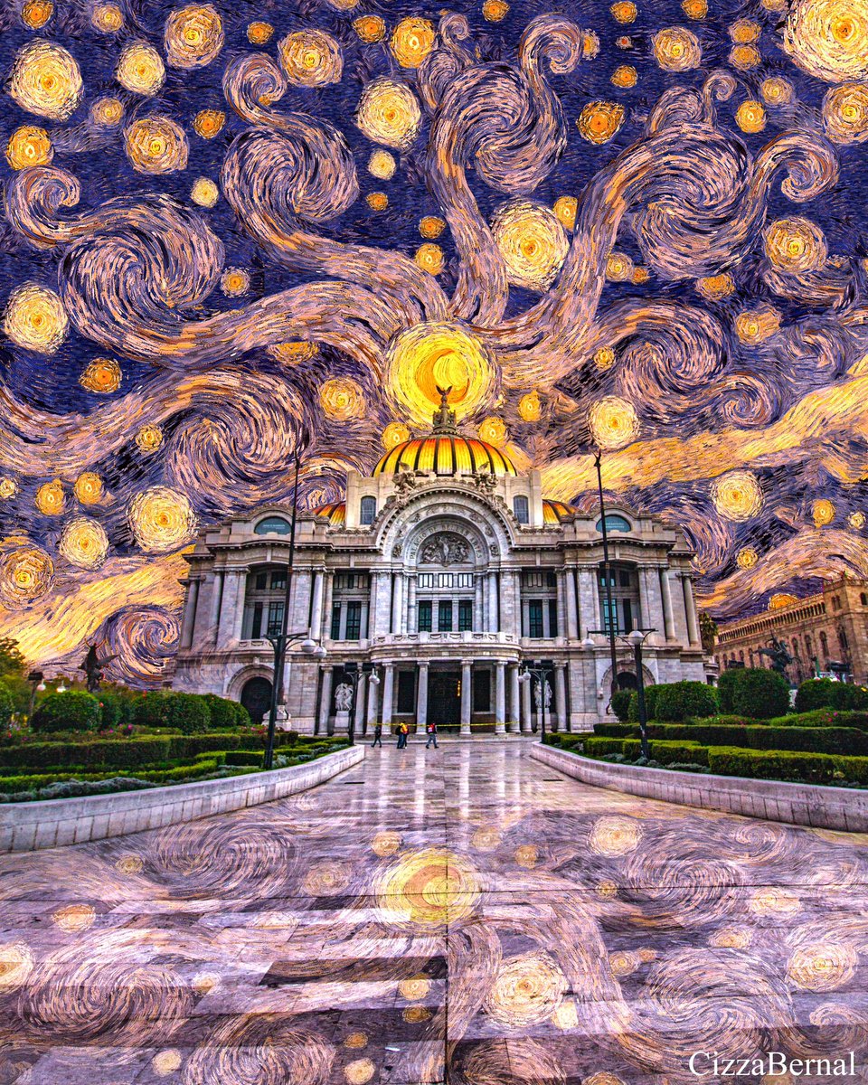 No saben cuánto me costó mezclar a 
Van Gogh con mis fotos de la CDMX.
Ojalá recorra todo Twitter para que más personas conozcan mi trabajo 🥺🙌

Porfavor sígueme en insta es lo único que yo gano haciendo mi arte
presiona aquí  instagram.com/cizzabernal o búscame como cizzabernal