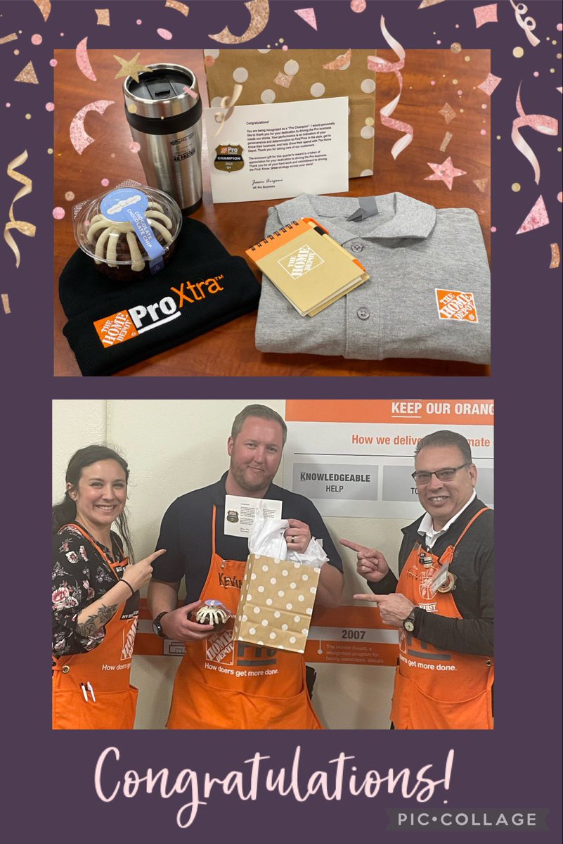 Congrats to Kevin Varner for being a Pro Champion!! Way to drive Pro business and utilize the Find, Know, Grow strategy to build strong relationships with the Pro customers! Awesome job! #ProChampion #FindKnowGrow
