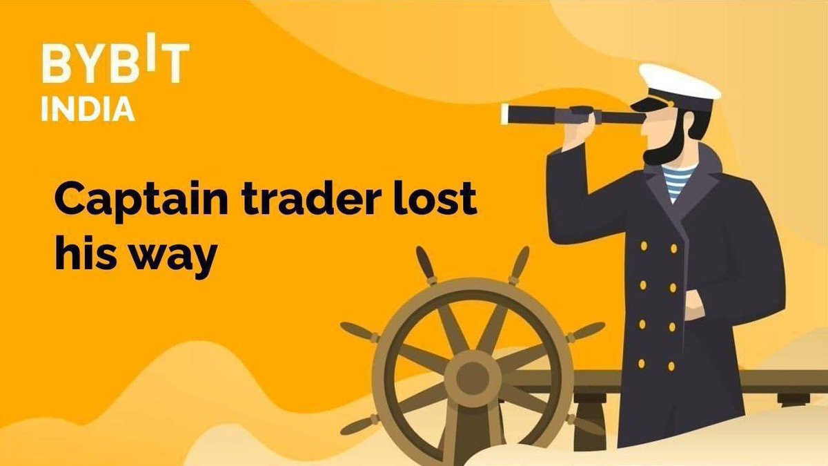 🥁🏴‍☠️ Captain Trader Lost His Way🥁🏴‍☠️

🗺Captain Trader have lost his way in the Bitcoin Sea and needs a map

📉Bybit — Share your BTC 4-Hour (4h) Chart with #ChartGame by tagging a friend. Show the captain the way and get your share of the captain's chest

💰PrizePool-$5*10=$50