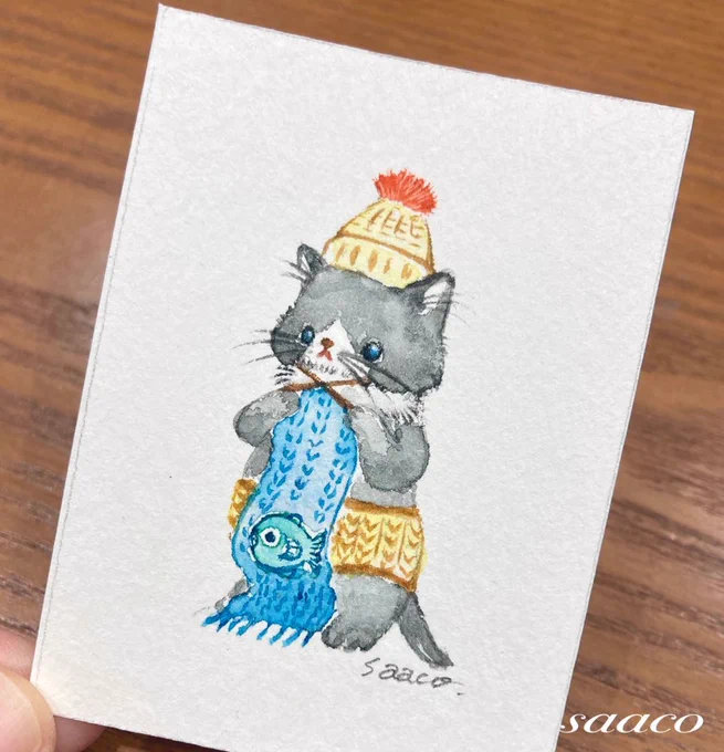 最近、水彩イラストを描くのが楽しいです。☆3/25〜4/16 オルソのおいしい雑貨店参加( )☆peaberryさん( )にて作品販売中☆minne、suzuriにて通販中 さん、ありがとうございます。 