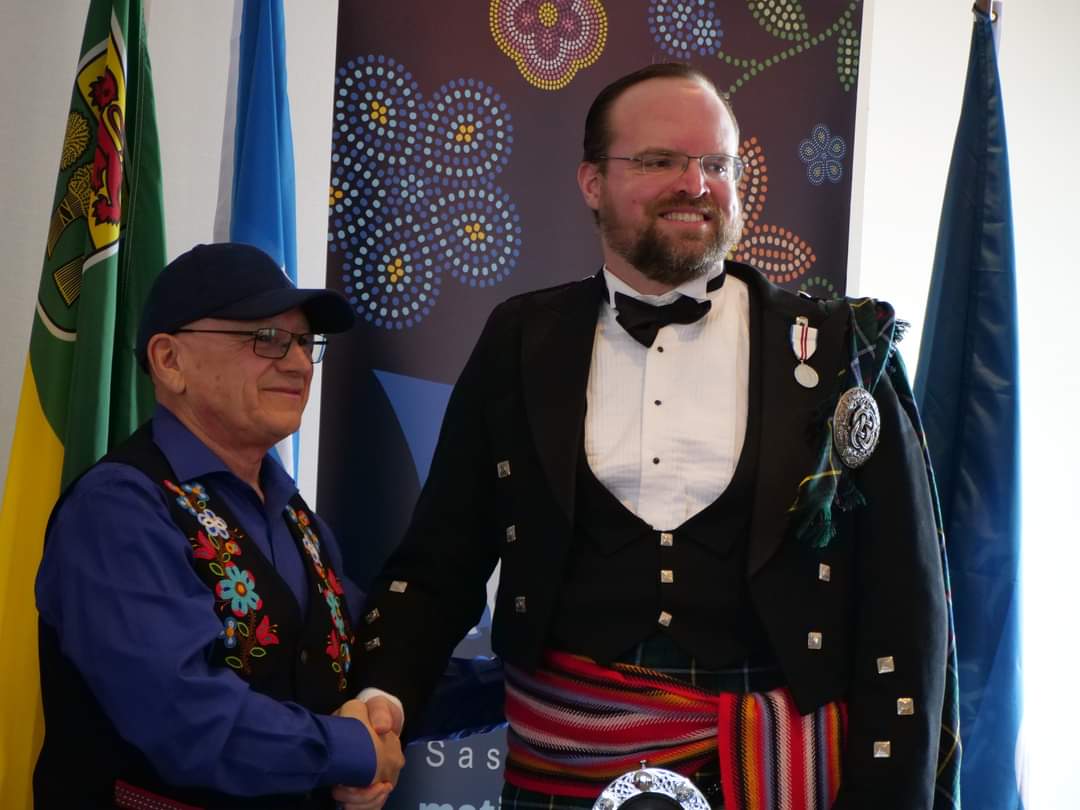 Congratulations to Med.Hack(+) President and Founder, Dr. Adam McInnes, on receiving the Queen Elizabeth II Platinum Jubilee Medal! He received this for his service in community, health, medicine, entrepreneurship, technology, science, and innovation.

Photo credit: Julia Burns