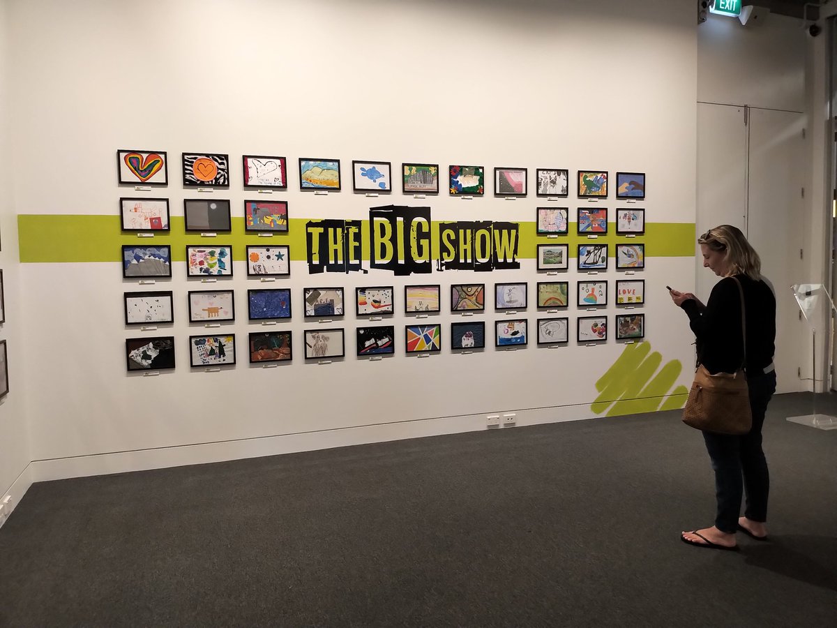 LREmbree's tweet image. Visited @ExpressionsArt Gallery and were treated to a wonderful exhibition of children's art. #art #NewZealand #upperhutt