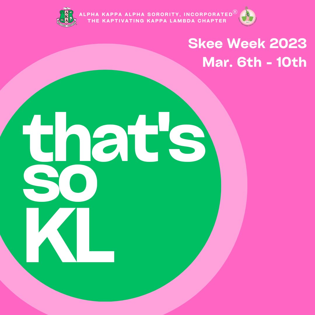 TCU_AKAs's tweet photo. ๐ถItโs the future I can skee๐ถ
Tune in on channel 1908 for our Skee Week featuring the hit series, Thatโs So KL๐๐
You donโt wanna miss out on this! ๐บ๐
#KeepingUpWithKL
#AKA1908
#SkeeWeek https://t.co/4c9dPLErZt
