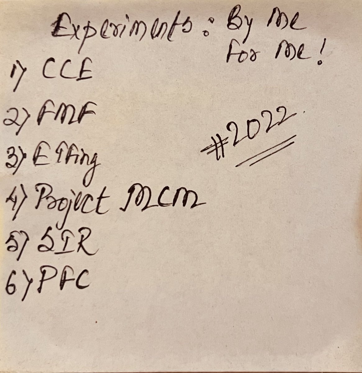 MadAboutStocks_'s tweet photo. IN 2022 I had 06 #EXPERIMENTS ACTIVE . 

Some started in 2017 but a majority kick started in 2020 ( 1 added in 2022)

In the hindsight Pain of 2020 was a Blessing in Disguise ‼️

#ProjectMCM #FMF #ETFing #CCE #SIR #PFC 

What’s next ? Let’s see … https://t.co/3esMuGb64w
