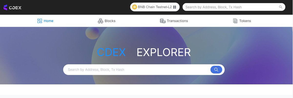 Cdexoffice's tweet photo. Search the address, blocks, TXs in #CDEX explorer!😍😍😍#multichain enabled as well! #Layer2 #dex #orderbook https://t.co/9EBXSzJhWG
