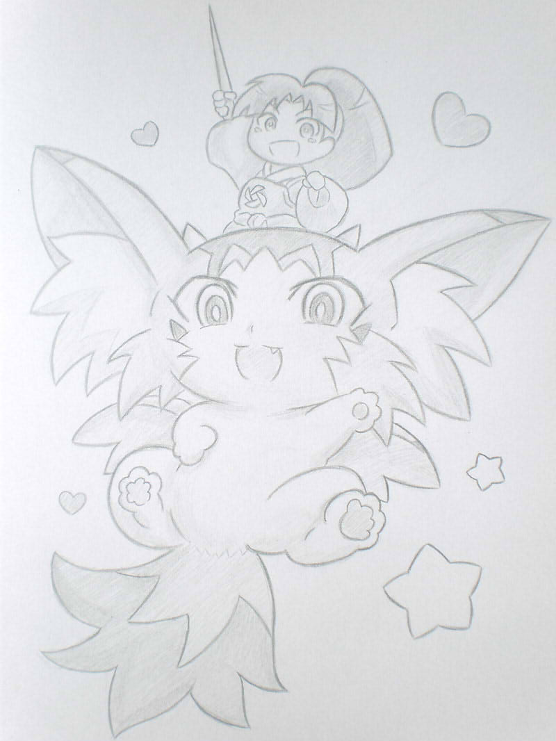 遊戯王ゼアルよりベビートラゴンと針剣士 