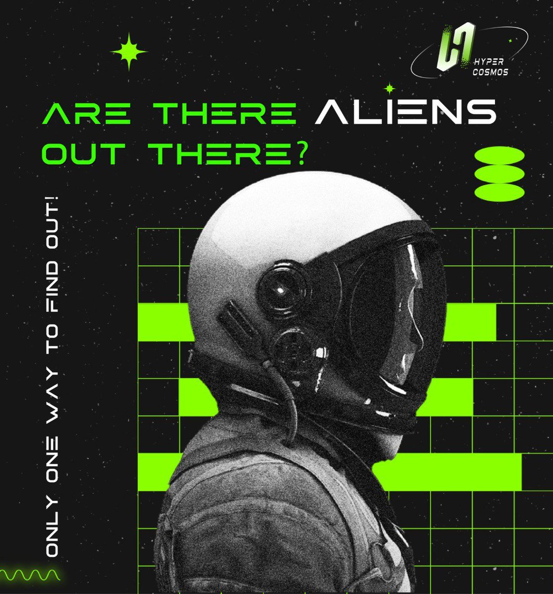 Explore more to know if there are any aliens out there!🌠 hypercosmos.net

#HyperCosmos #metaverse #blockchain #crypto #nft #defi #dao #btc #eth