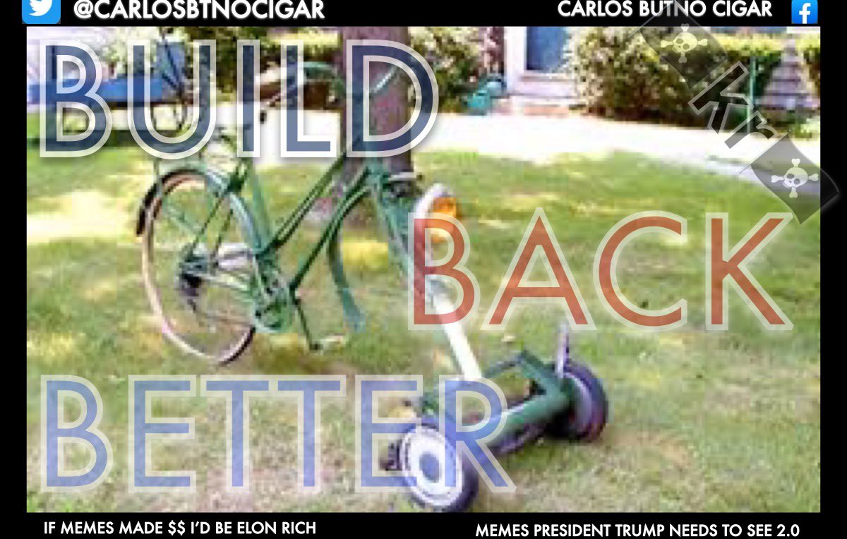 CarlosBtnoCigar's tweet photo. #buildbackbetter #fjb #buildbackbadder https://t.co/FKoeGPPUeF