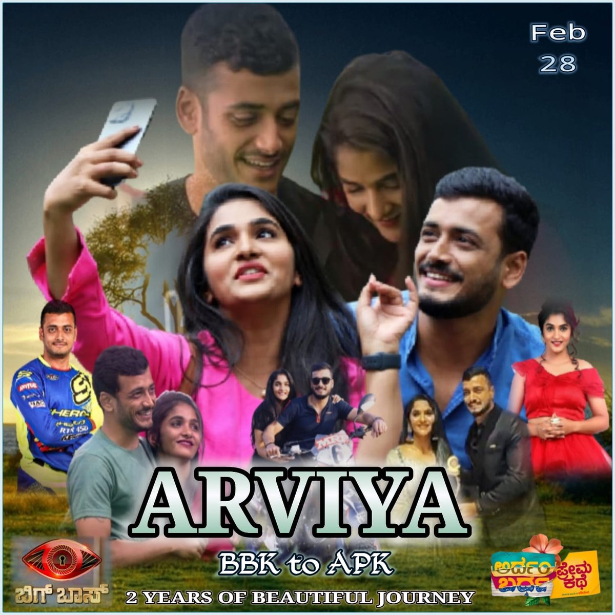 hindusthani_111's tweet photo. Celebrating 2 years of ARVIYA JOURNEY - BBK to APK.
#arviyans #arviyagoals #arviya
#aravindkp #divyauruduga
#preethiirali #preethiiraliantaraladinda
#BBK8 #apk
#💛🖤 #💛💛
#celebration https://t.co/ouQDoFiAJW
