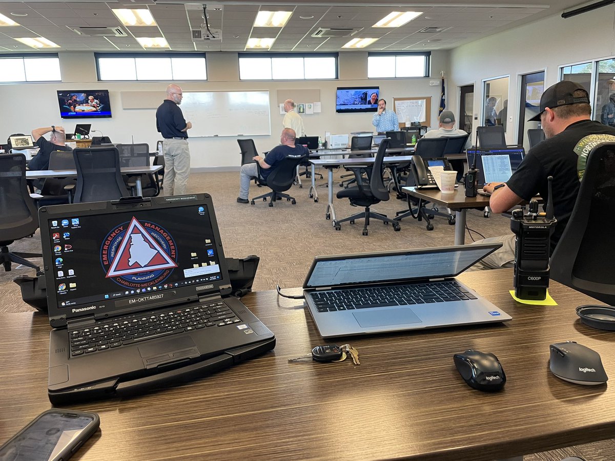 CFD_Alarm's tweet photo. Today, one of our members spent the day in Scotland County assisting with managing a land search operation for a Laurinburg NC resident; missing since Thursday. #COMU #AHIMT #FieldComm #MutualAid #CFDpride https://t.co/SgFB7n8PeF