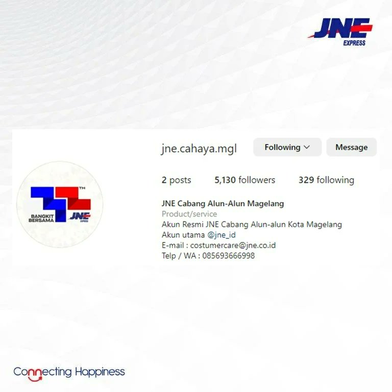 jnemgl's tweet photo. Kabar Gembira buat #temanJNE , sales counter JNE Cahaya Putra sudah
mulai buka nih, lokasinya di Jl Yos Sudarso no 5 Magelang. Depan Telkom
alun-alun Magelang. Follow juga akun IG nya @jne.cahaya.mgl. Mau
kirim paket pakai JNE aja yaa https://t.co/U00GECBuag