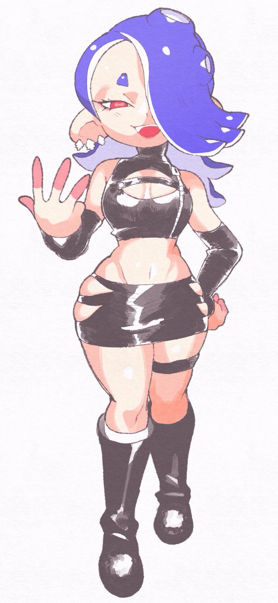 フウカ(スプラトゥーン) 「」|inkuusan 🍫のイラスト