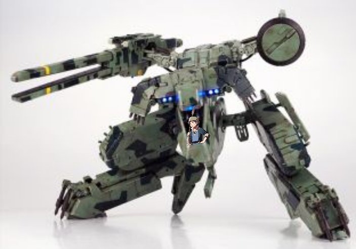 "Now how in the Naga did I wind up in a bipedal walking nuclear warhead launching mech?

How do I git back to th' Shepherds!?"