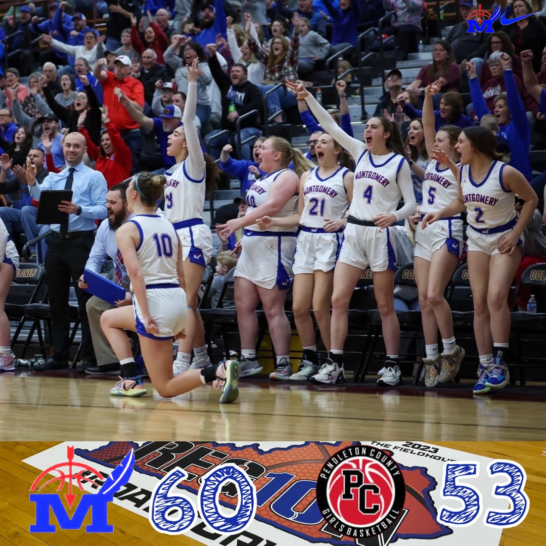 mchsladyhoops's tweet photo. The Lady Indians (21-12) take down Pendleton County 60-53 to advance to the 10th Region Semifinals. The Tribe will face Bishop Brossart at 6:00pm on Friday night at The Fieldhouse. #rolltribe #beatpendleton https://t.co/v0vtu2p0nJ