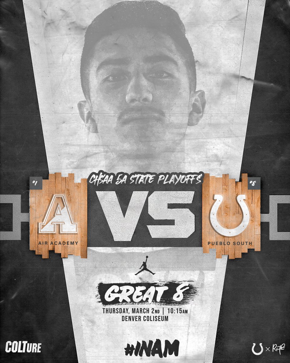 PuebloSouthBB's tweet photo. 𝐄𝐈𝐆𝐇𝐓 𝐈𝐒 𝐆𝐑𝐄𝐀𝐓.

Thursday. 10:15am. Get up with the chickens and get to the Coliseum. Round 3 is on deck.

#INAM | #COLTure | #COPreps https://t.co/9lPj8Nq0YB