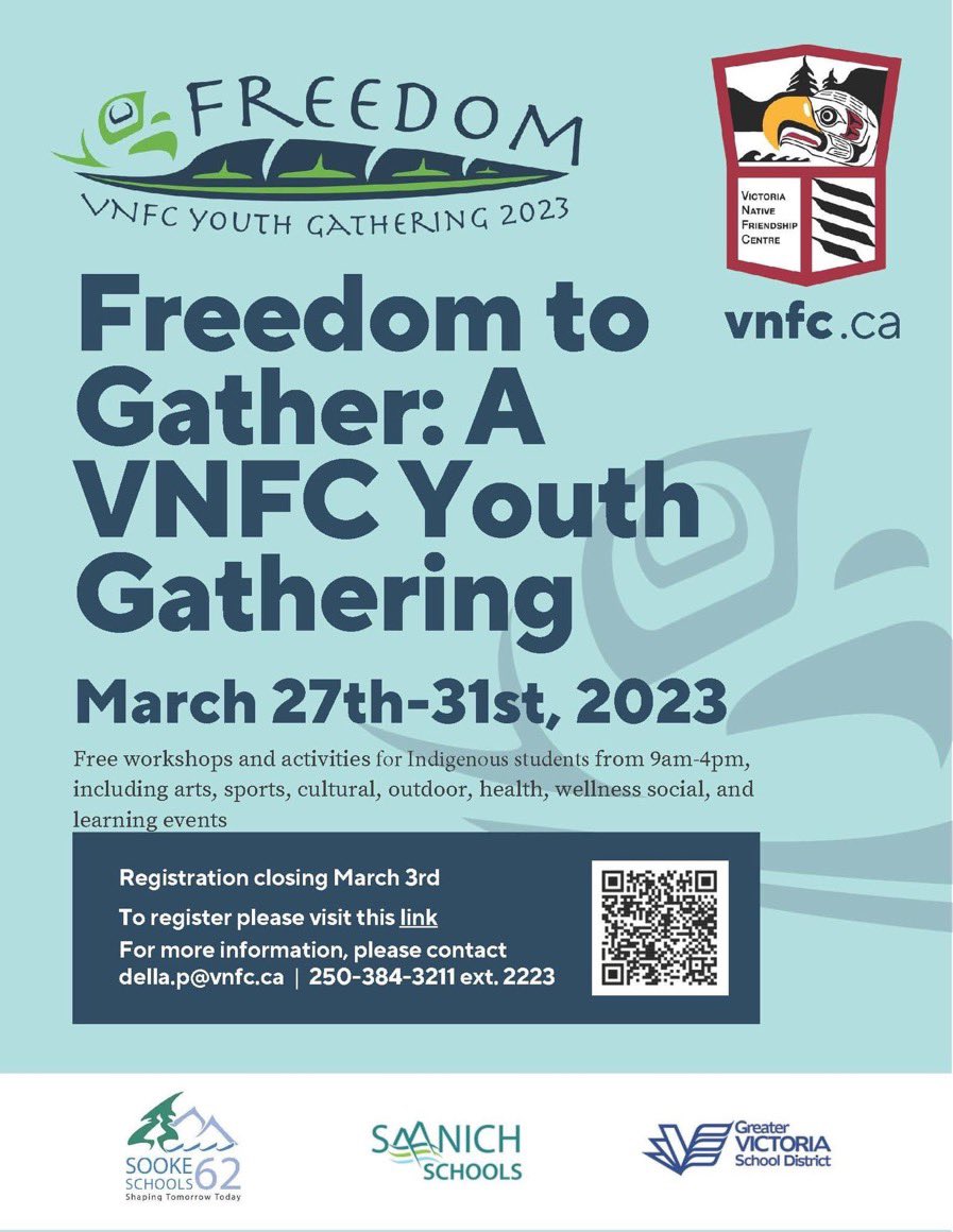 For more information or to register, please visit: vnfc.ca/youth-services/ 

Please help us spread the word about this event by sharing.