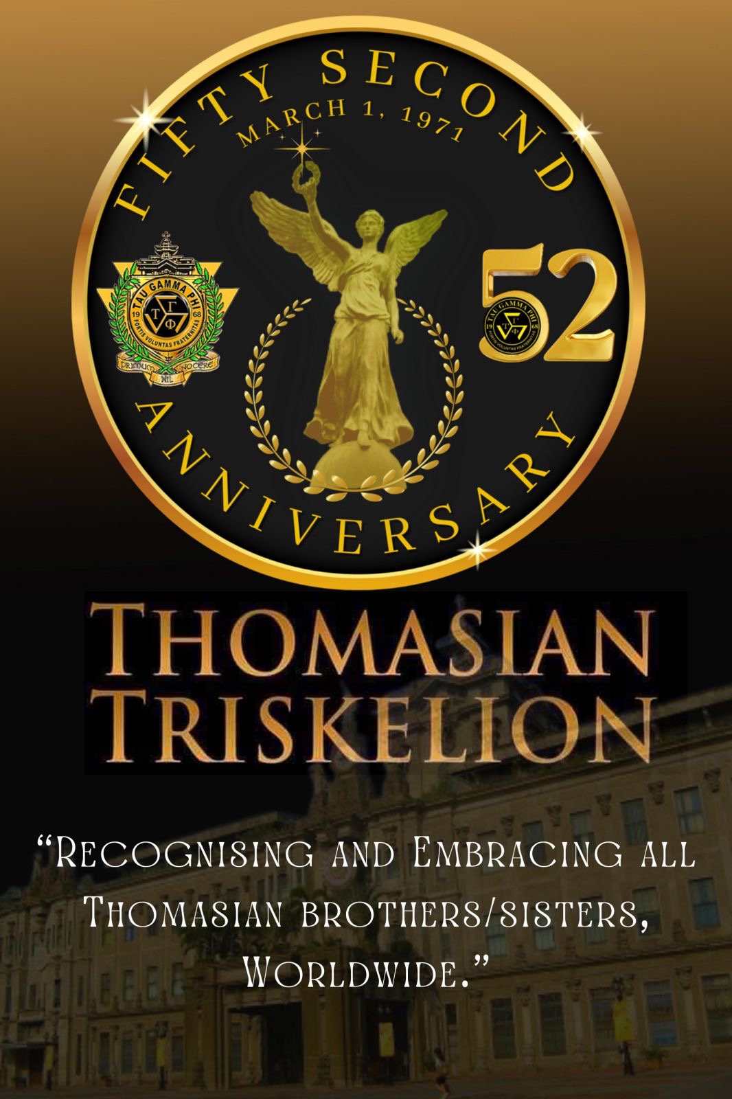 UST Tau Gamma Phi On Twitter Happy 52nd Anniversary UST Tau Gamma Phi ust-tau-gamma-phi-on-twitter-happy-52nd-anniversary-ust-tau-gamma-phi