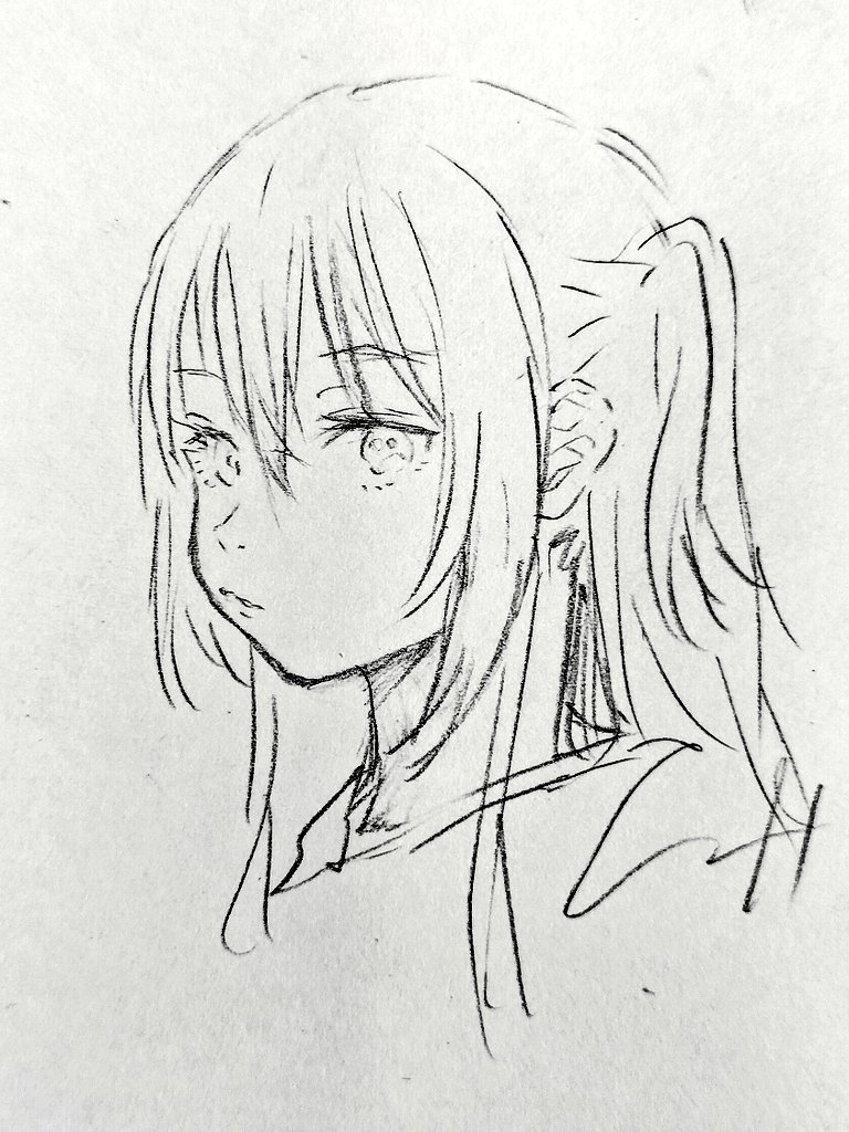 A little during lunch break_✍Drawing 