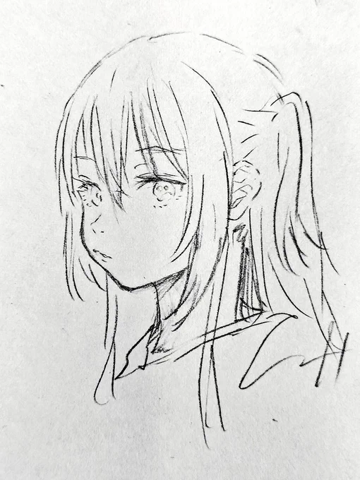 A little during lunch break_✍Drawing 