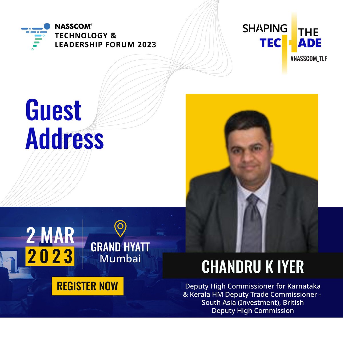 chandruiyer's tweet image. And so it’s that time of the year when all roads lead to #Mumbai for the @nasscom #NTLF2023, which we at @UKinIndia are very happy to partner with. Looking forward to the next few days of interesting meetings &amp;amp; interactions on the 🇬🇧 cutting-edge Tech offerings. #TechisGREAT