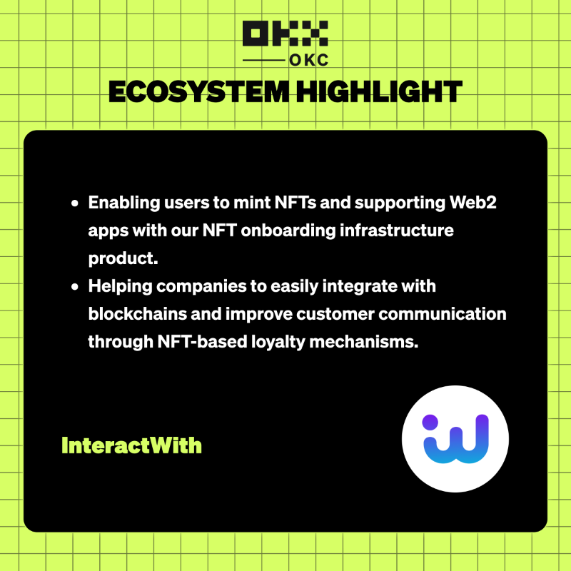 OKCNetwork's tweet photo. New integration 👉 @_InteractWith

Building @InteractDash and @InteractWallet, an industry-standard infrastructure to empower apps and users with Web3 capabilities.

👇