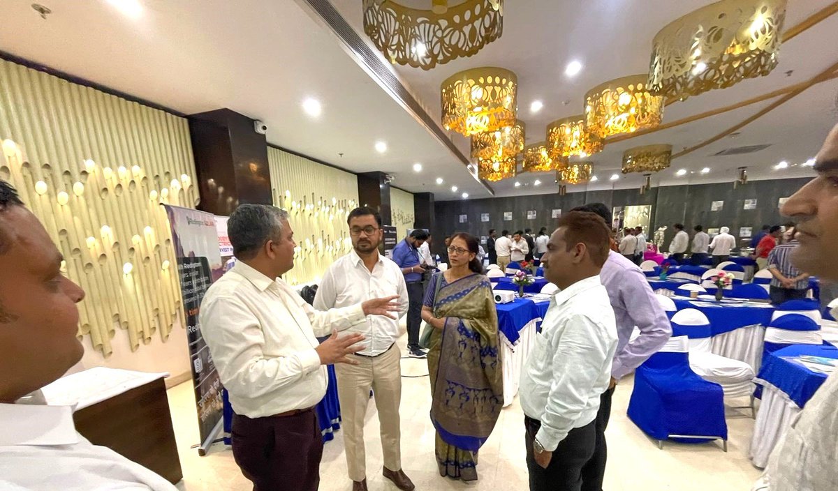 sidbiofficial's tweet photo. #SIDBI's Mission #1000solar #rooftop value chain campaign in smaller cities continues. The 4th event was held at Jodhpur today witnessing #MSMEs, #ESCOs and other value chain actors. #Green team participates in each and takes feedback’s which are quite helpful. https://t.co/6gREHn4S6I