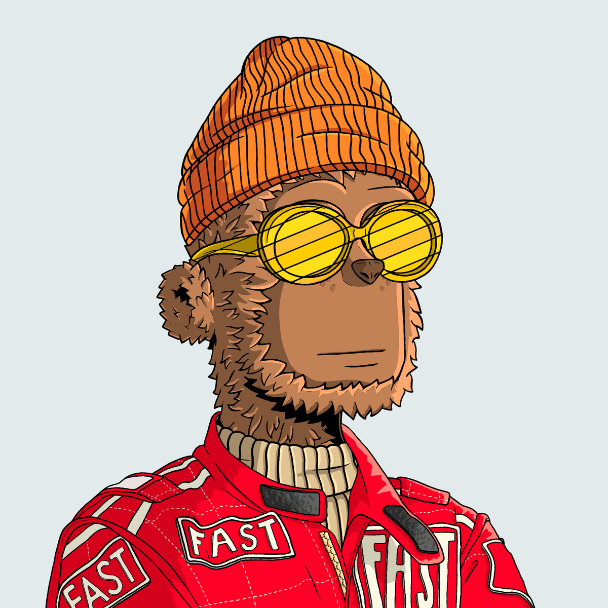 y00tsMintBot's tweet photo. 🎉 y00t #10140 just arrived to y00topia! 🎉

🖼️ Background: Bit Of Blue

🖐️ Fur: Hazel

😑 Face: Chill

🧥 Clothes: Fast Jacket

🎩 Head: Orange Beanie

👓 Eyewear: Golden Hour Frames

🔗 https://t.co/arrSLQIFKI https://t.co/9UQ4y0MWwi